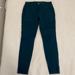 EUC Carhartt Dark Teal fitted mid weight Leggings